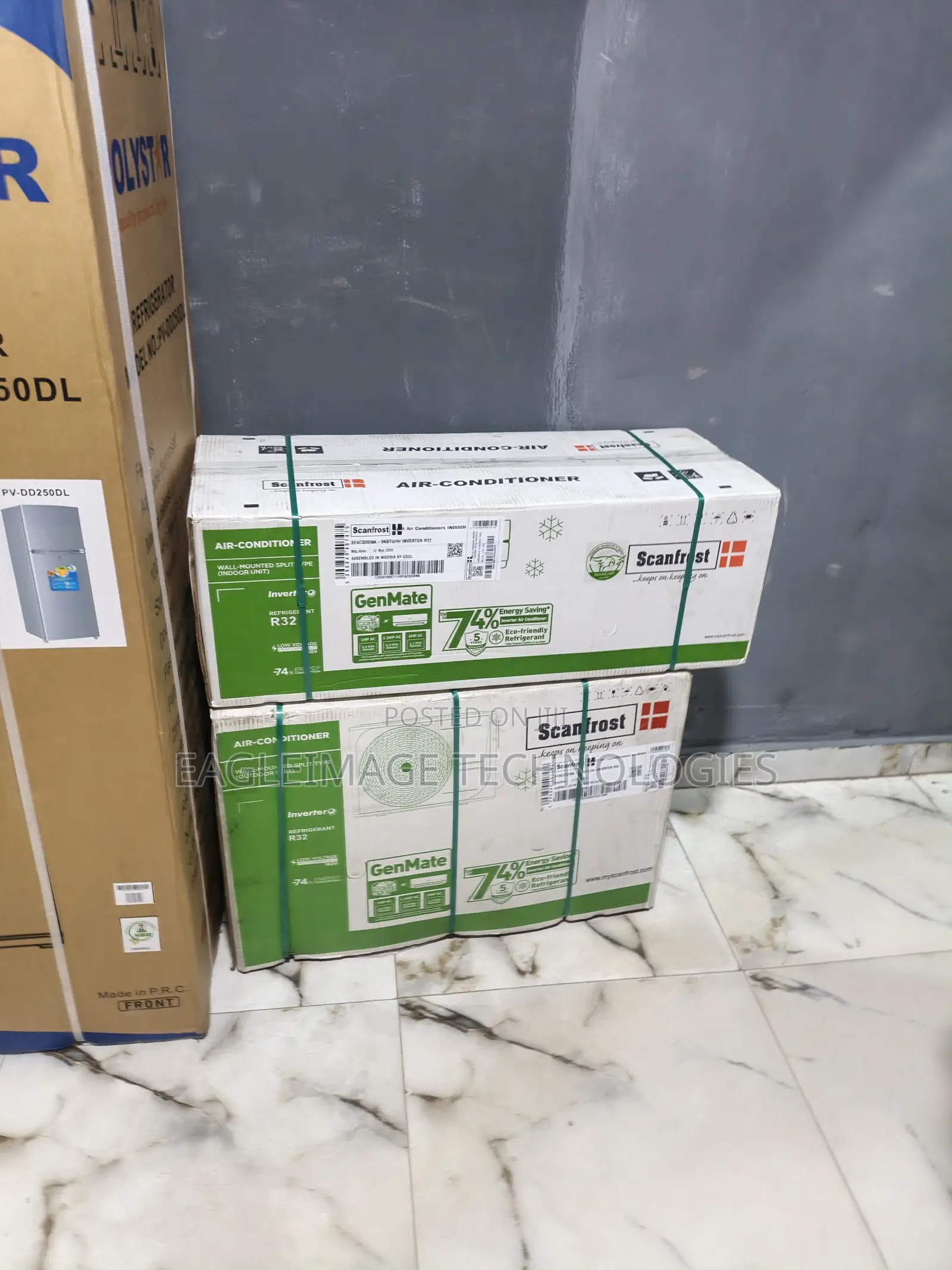 Energy Efficient Scanfrost 1hp Gen Mate Split Ac
