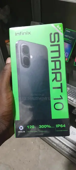 New Infinix Smart 10 64 GB Black