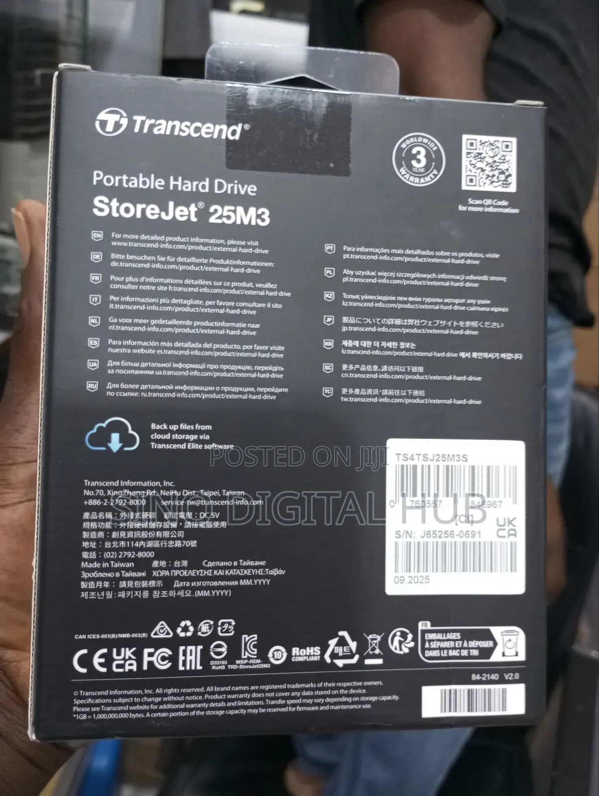 4tb Transcend Hard Disk