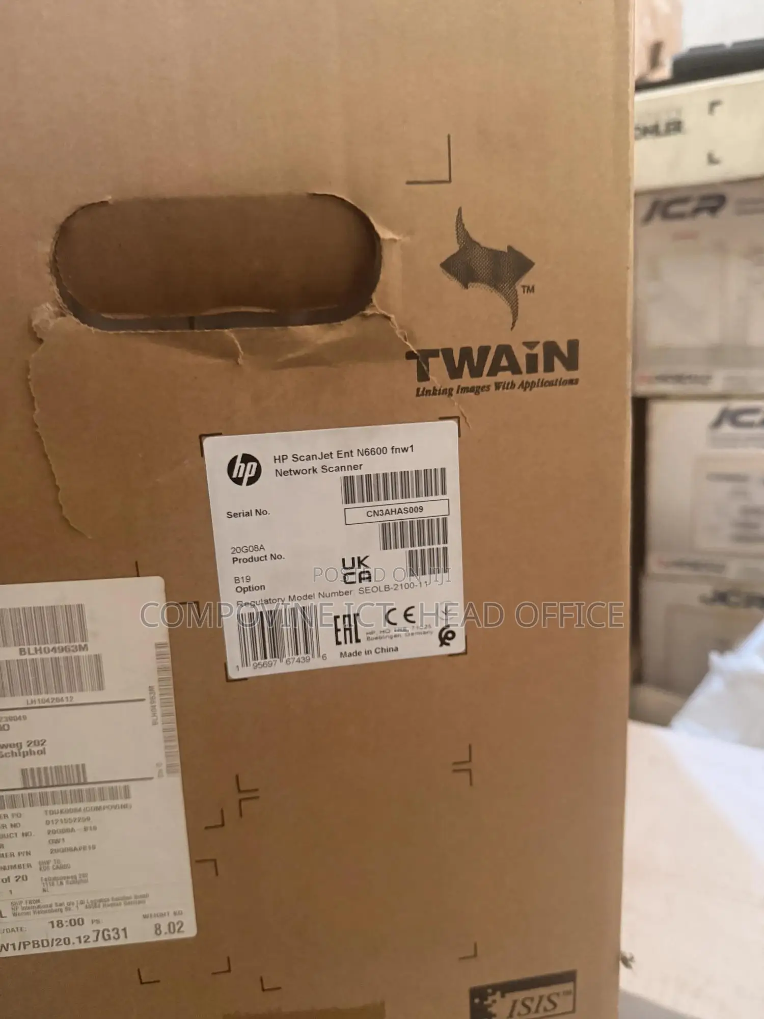 Hp Scanjet Enterprise Flow N6600