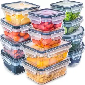12pcs Food Storage Container (Not Glass)