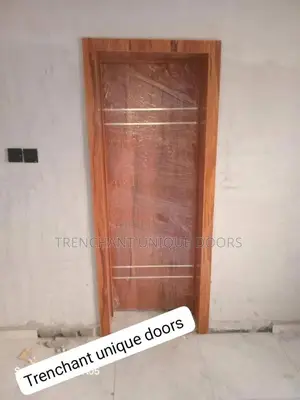 Hdf Door With Frame And Acytrave Keylock And Installation