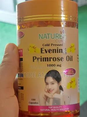 Natures Cure Cold Pressed Evening Primrose Oil