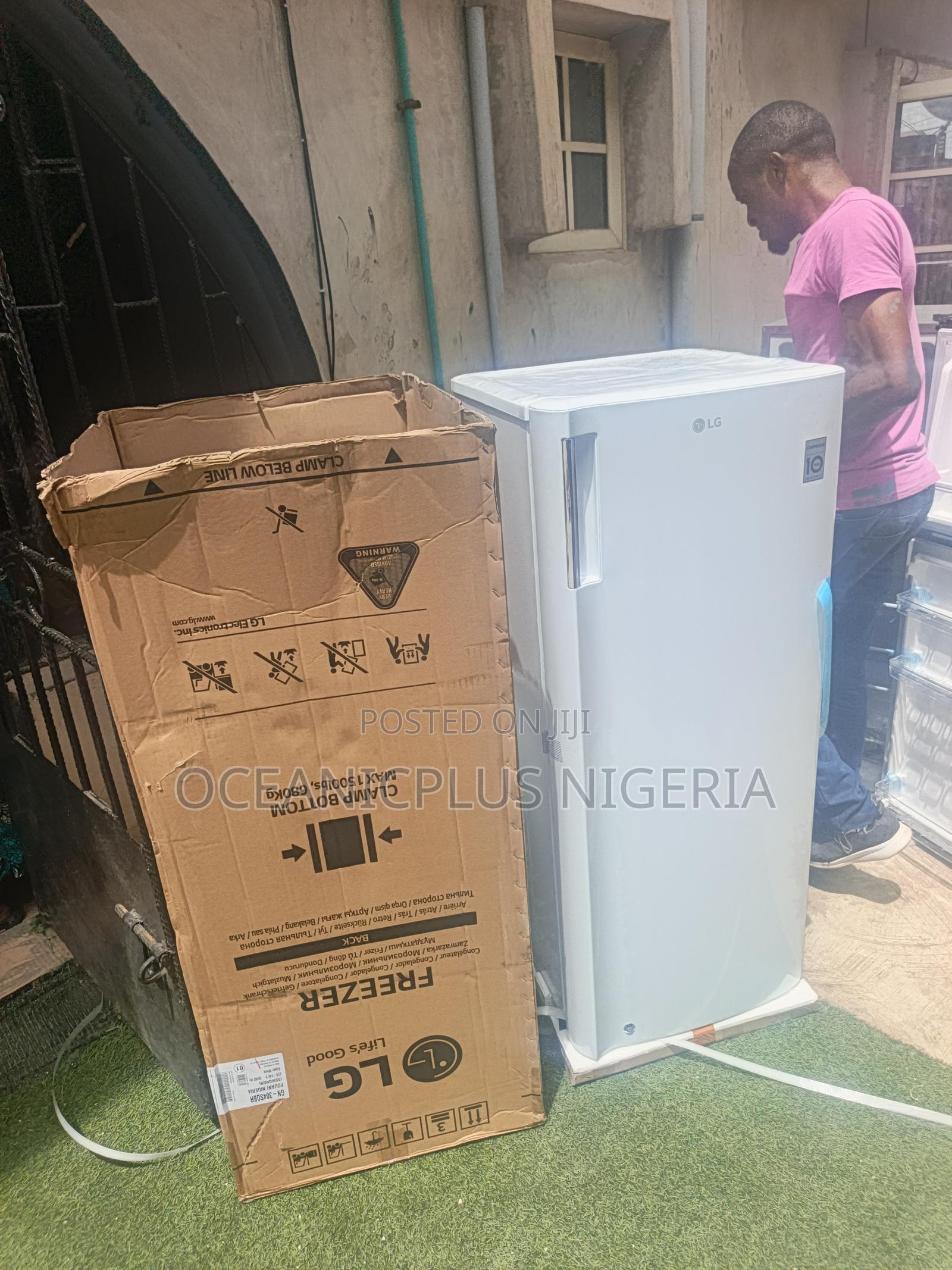 Lg Standing Freezer 168l Gn-304sqbr Storage