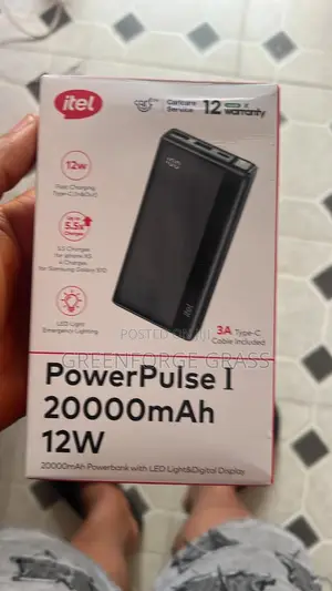 Itel 20,000 Mah Powerbank