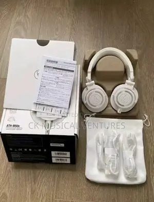 Audio Technica Ath-M50x Professional Headphone - White