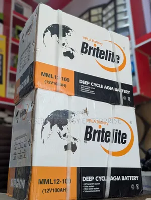 Britelite 100ah 12v Deep Cycle Agm Battery