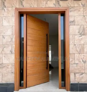 Entrance Mahogany Wood Door