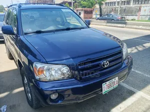Toyota Highlander Limited V6 2005 Blue