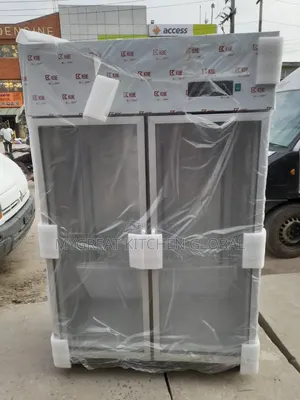 Stainless Steel Display Friedge 2doors