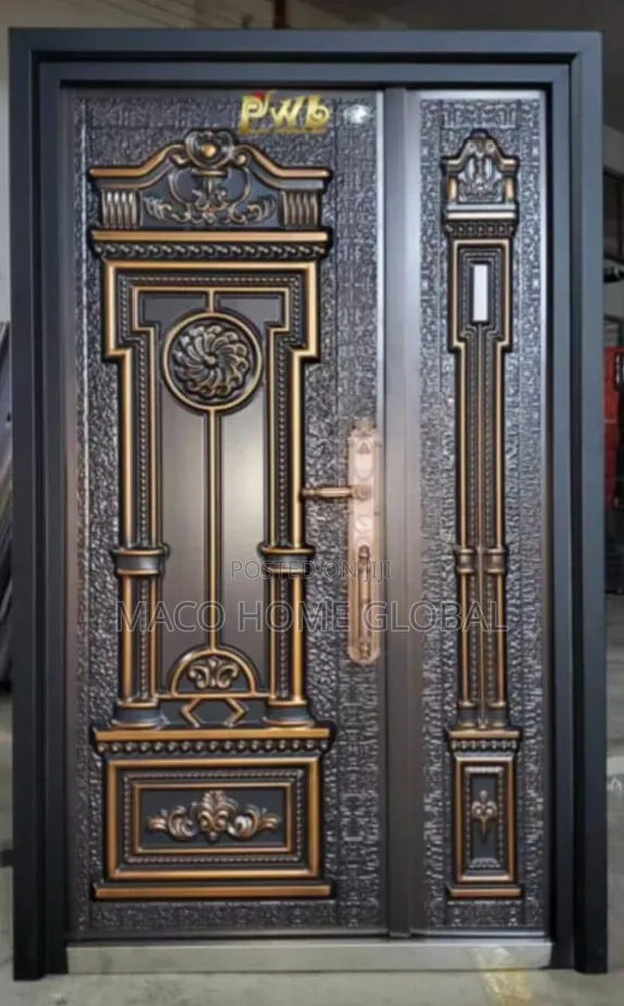 Full Cast Security Door Front and Back Diseng 4ft by 7ft