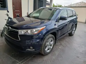 Toyota Highlander XLE 4dr SUV AWD (3.5L 6cyl 6A) 2015 Blue