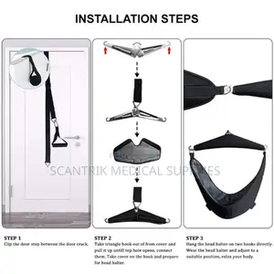 Portable Cervical Traction Kit for Fast Neck Pain Relief Anywhere