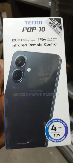 New Tecno Pop 10 128 GB Gray
