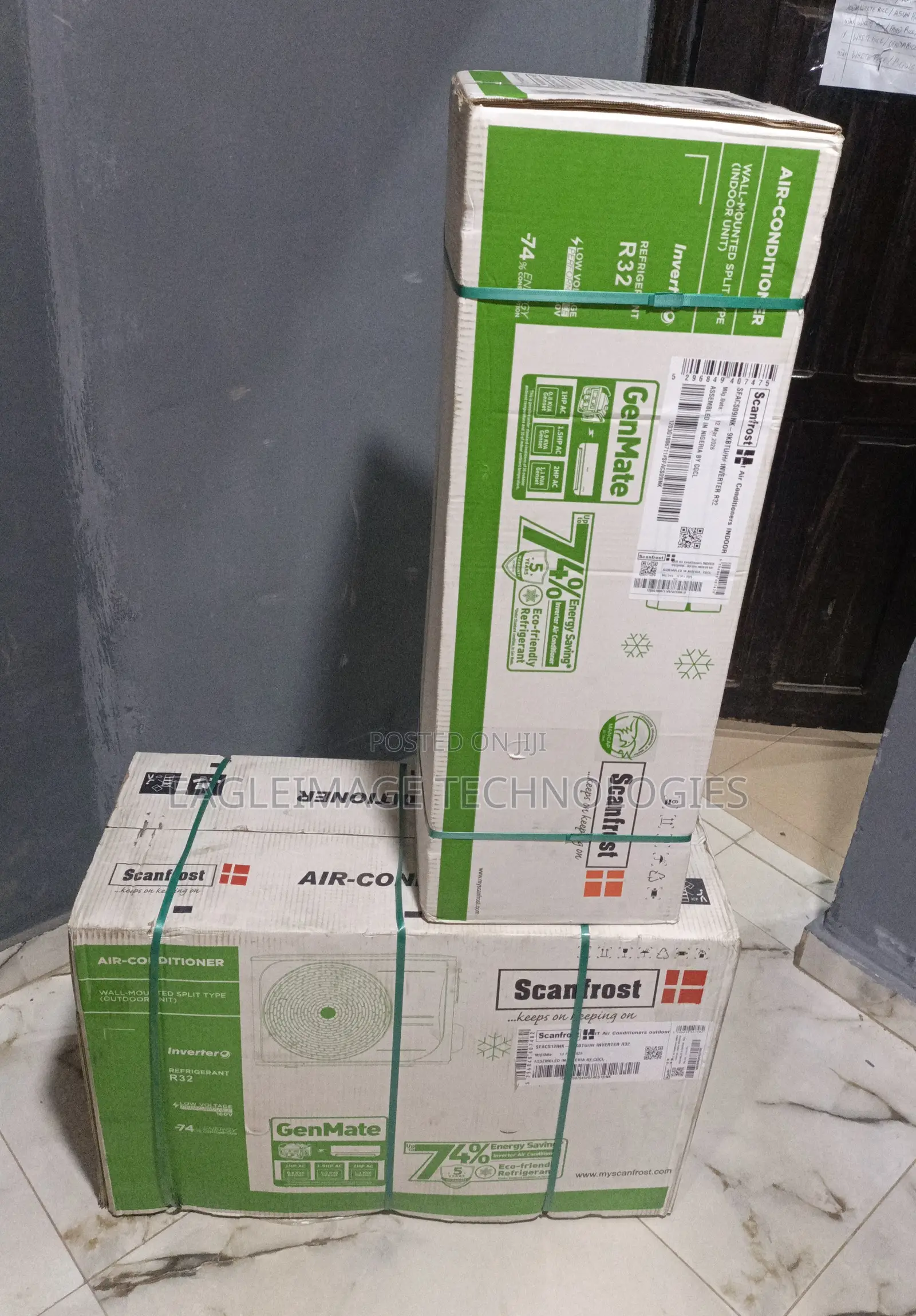 74% Energy Saving Scanfrost 1hp Wall Mounted Ac