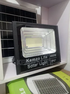 400w Kemzo Solar Flood Light