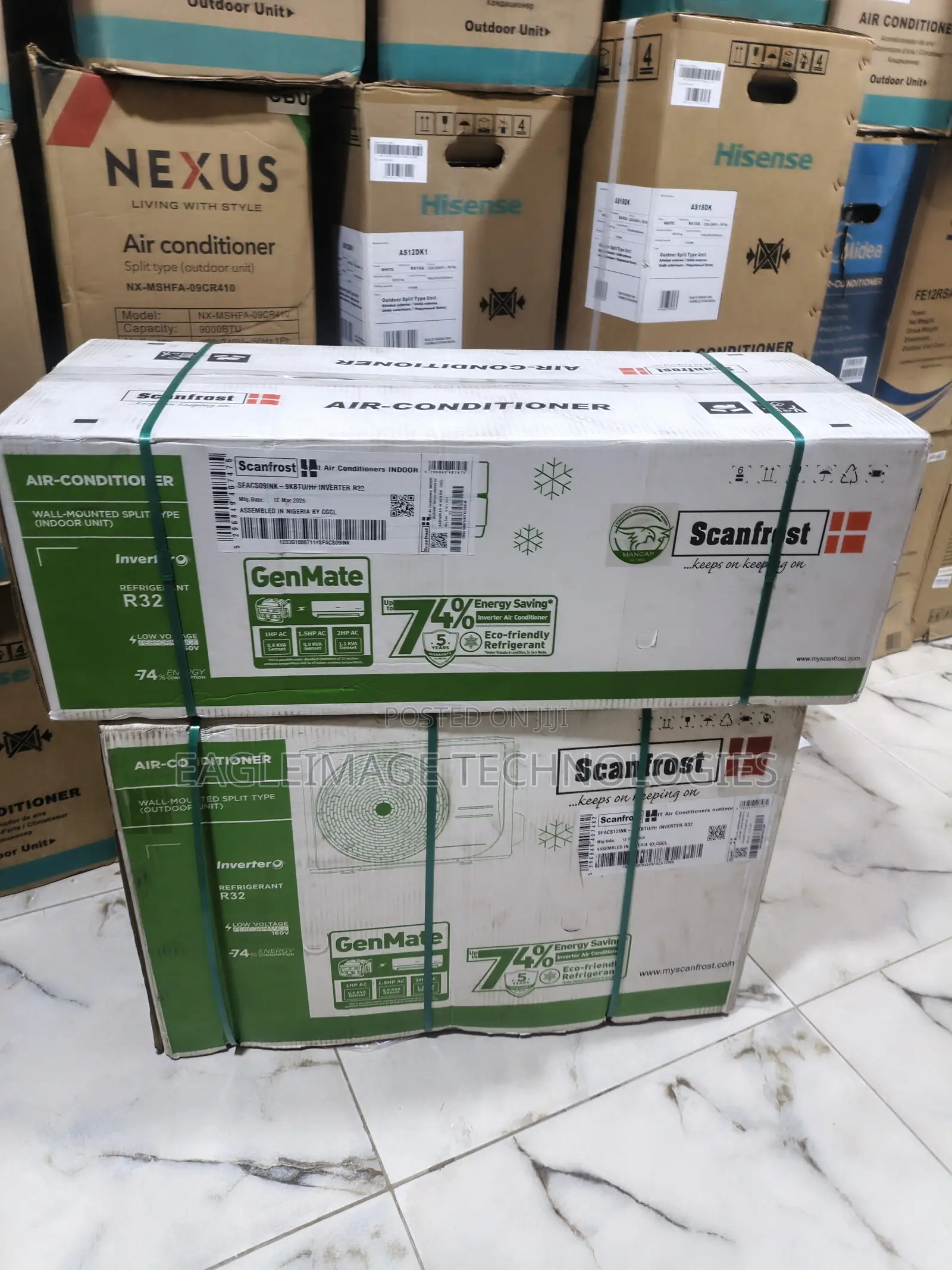 Scanfrost 1hp Gen Mate Ac - Fast Cooling Technology