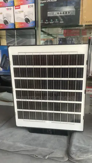 Solar Street Light With Dual Lens CCTV