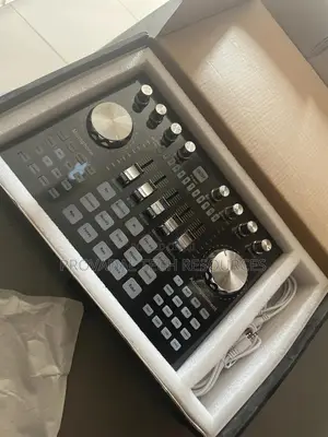Professional Live Sound Card – Complete Audio Mixer for Streaming