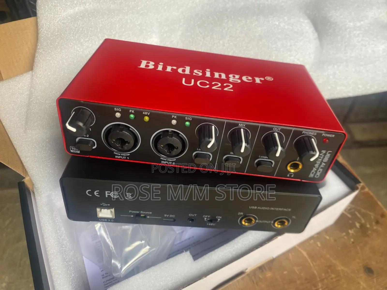 Birdsinger Uc22 Audio Interface
