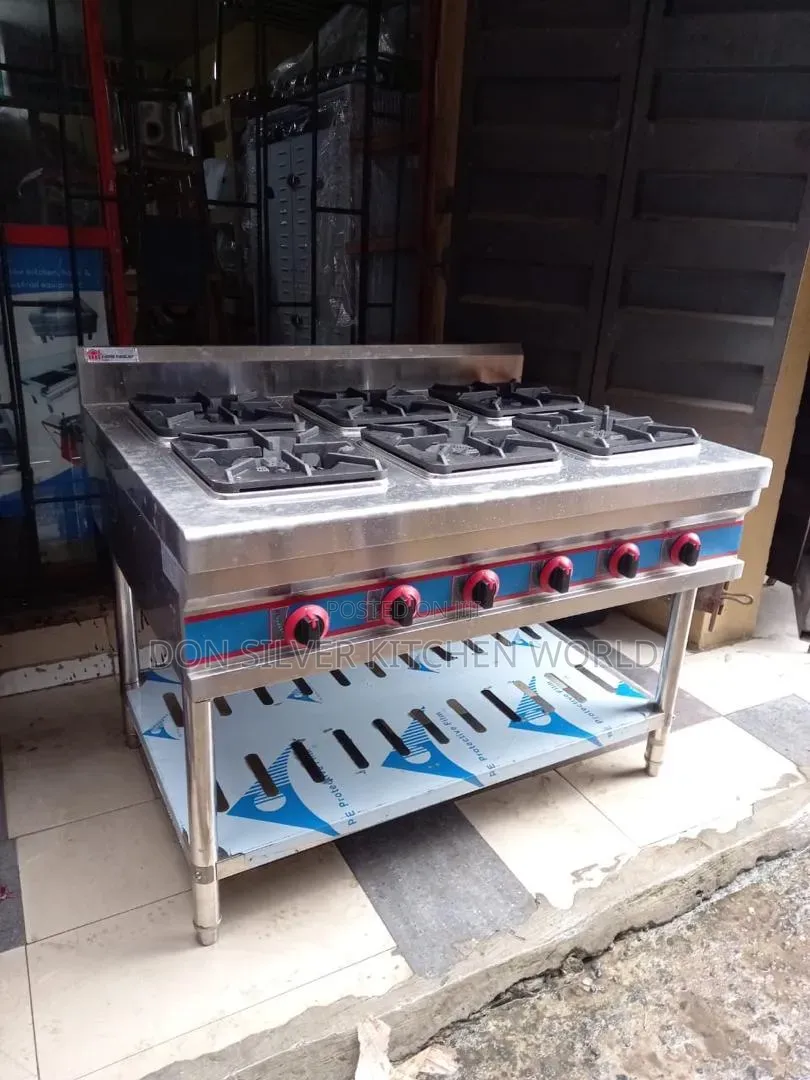 6 Burner Gas Cooker