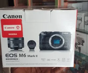 Canon Eos M6 Mark Ii Mirrorless Camera Lens 15-45mm