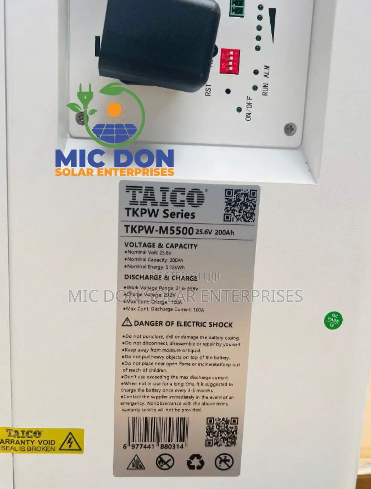 Taico 5kwh Lithium Battery