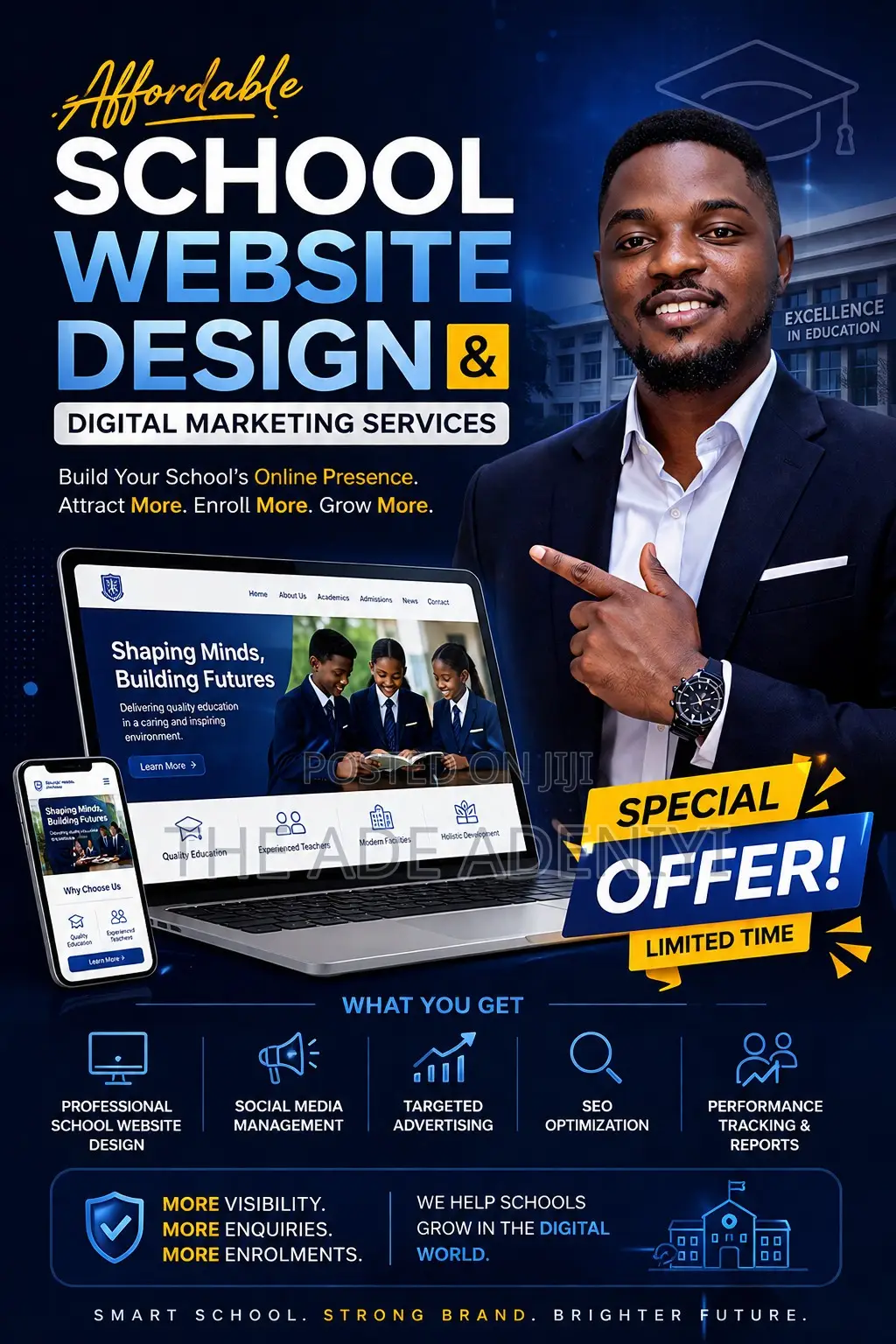 I Help Schools Design Modern, Professional Websites