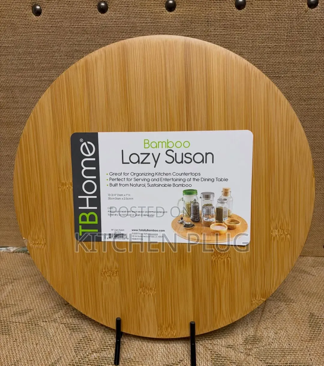 Bamboo Lazy Susan