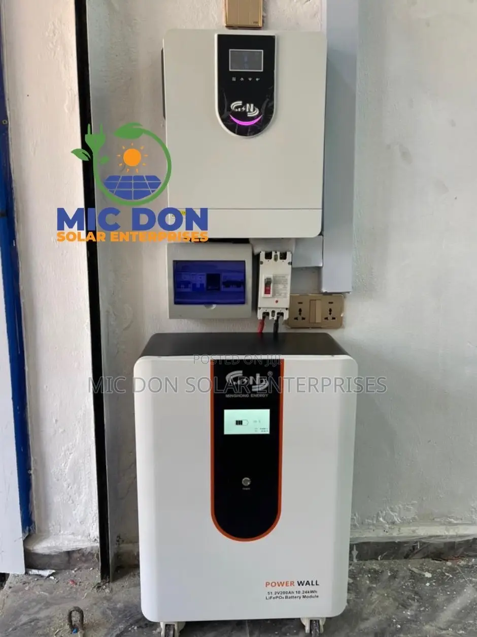 6.2kva by 10kwh Solar Setup