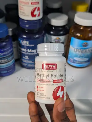 Methyl Folate 400mcg – Jarrow Extra Strength (Usa) 60 Caps