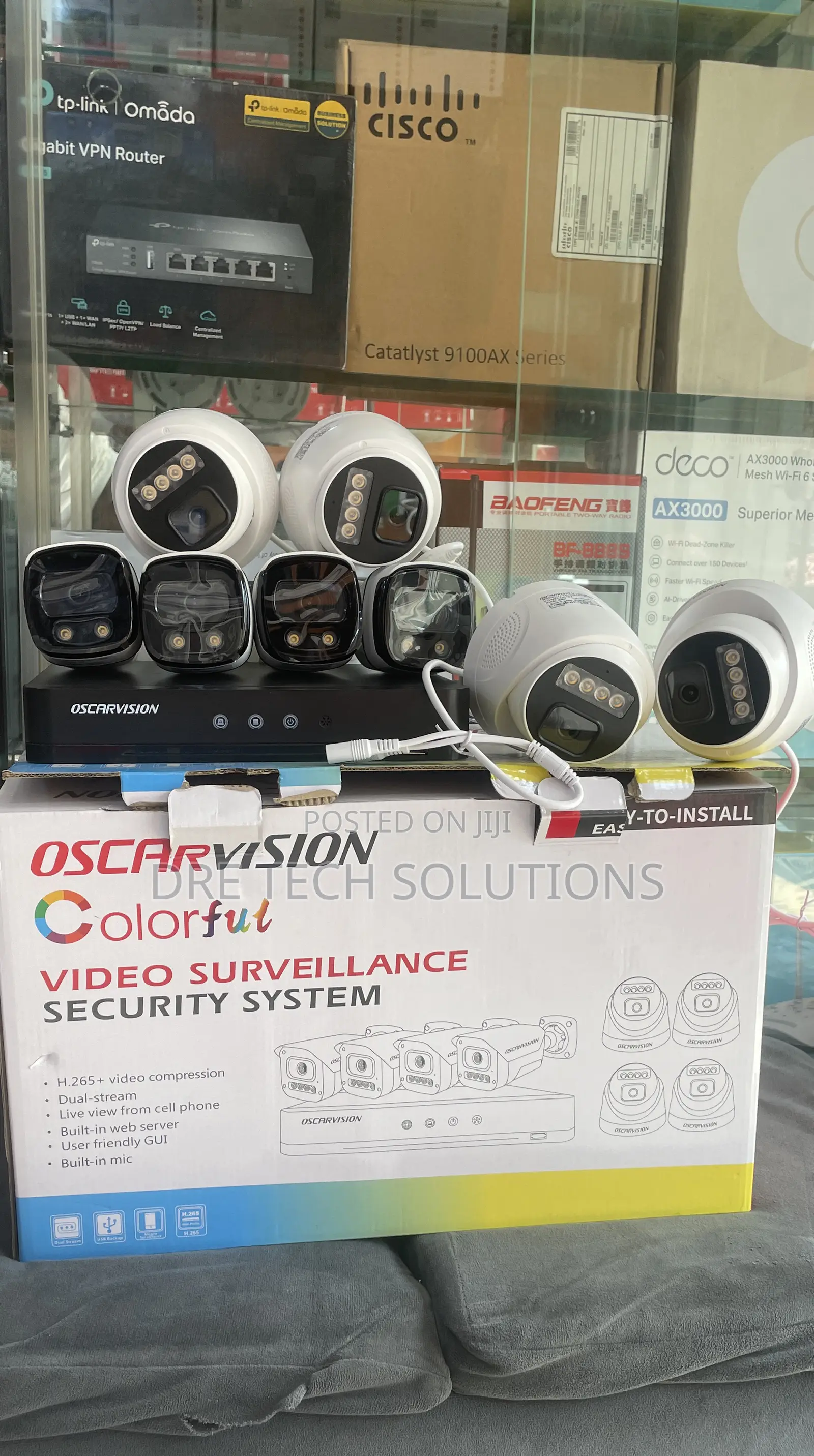 8 Channel All in One CCTV Kit