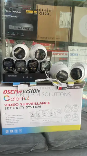 8 Channel All in One CCTV Kit