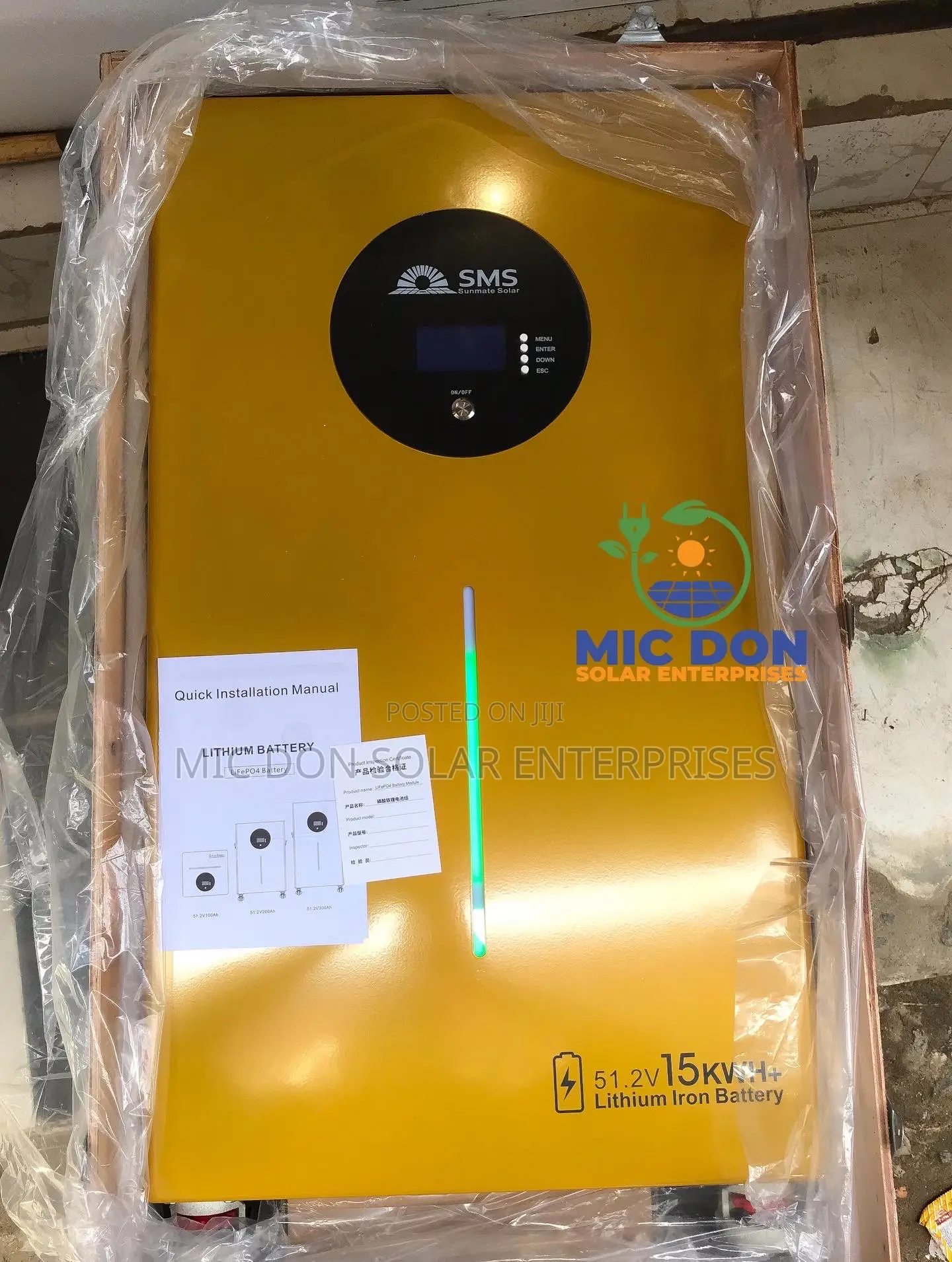 SMS 15kwh Lithium Battery