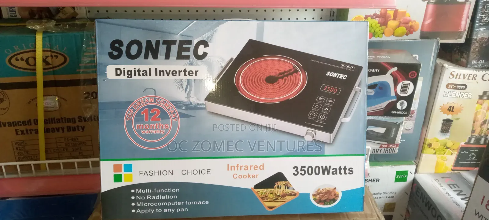 Inferred Cooker.