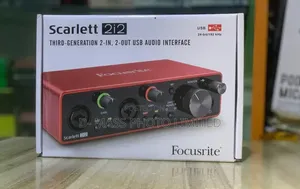Scarlett 2i2 3rd Focusrite Scarlett 2i2 3rd Gen