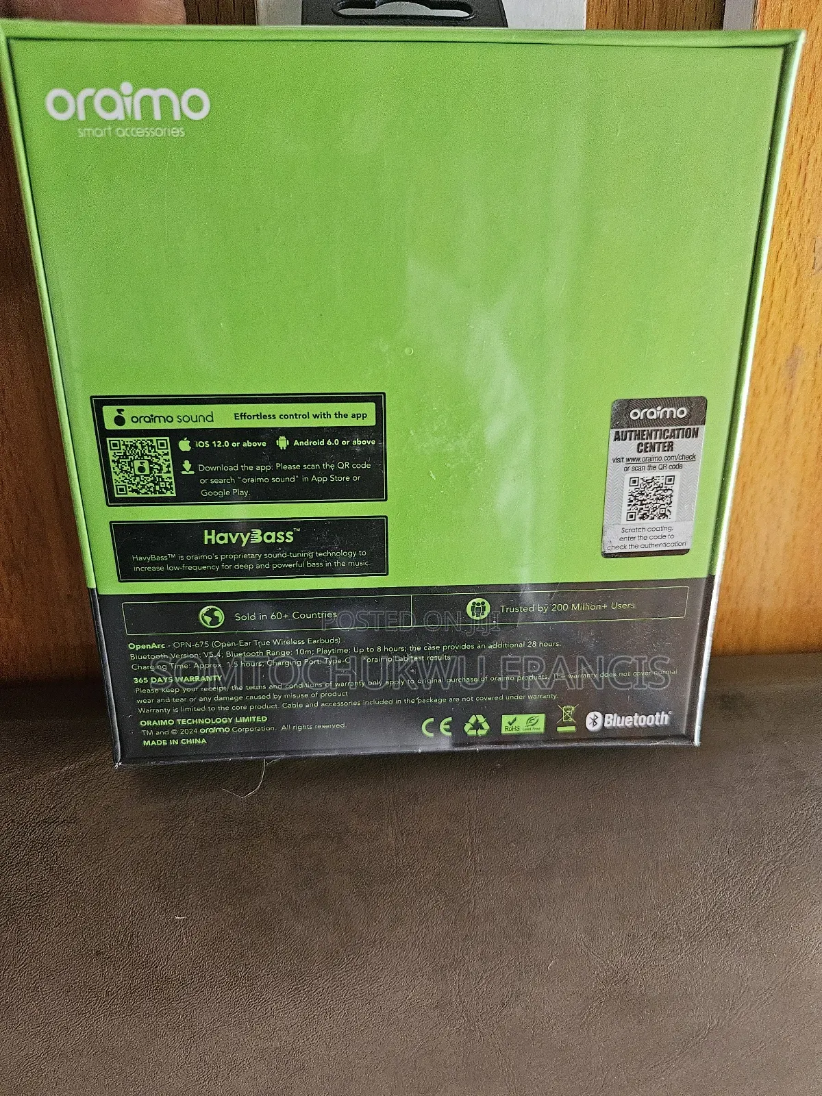 Oraimo Opn-675