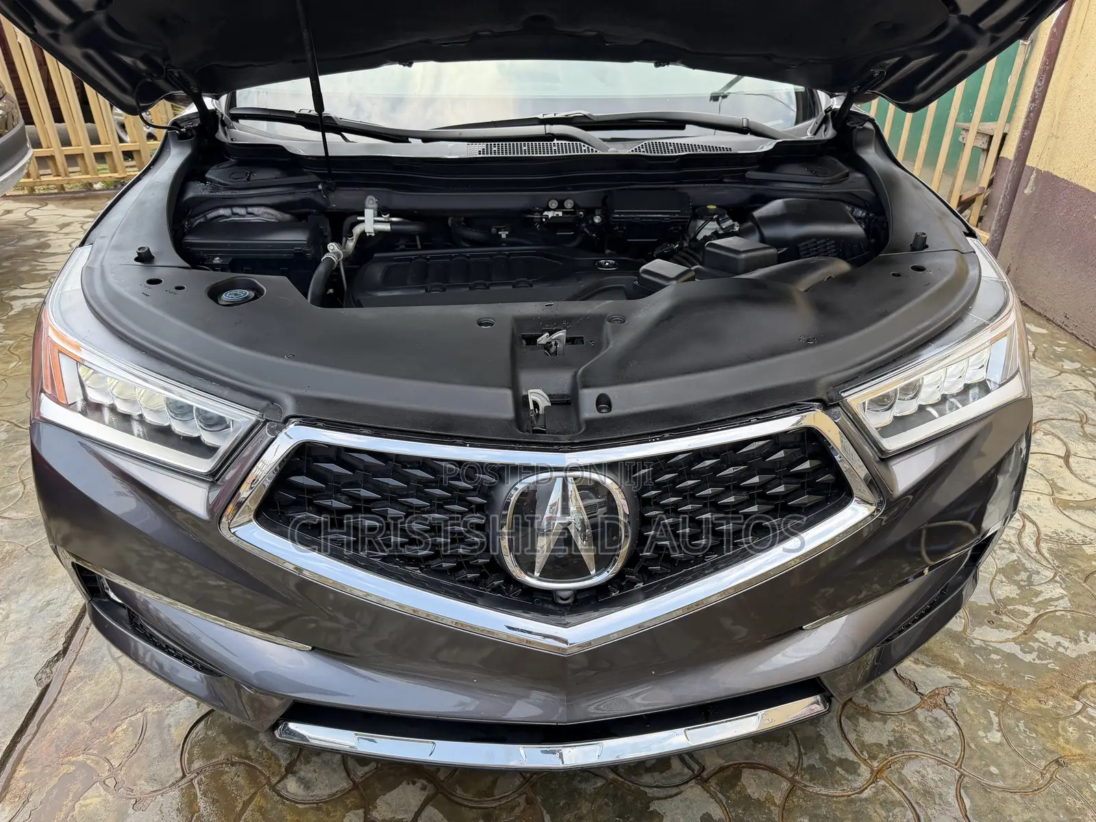 Acura MDX w/Advance Pkg SH-AWD 2017 Gray