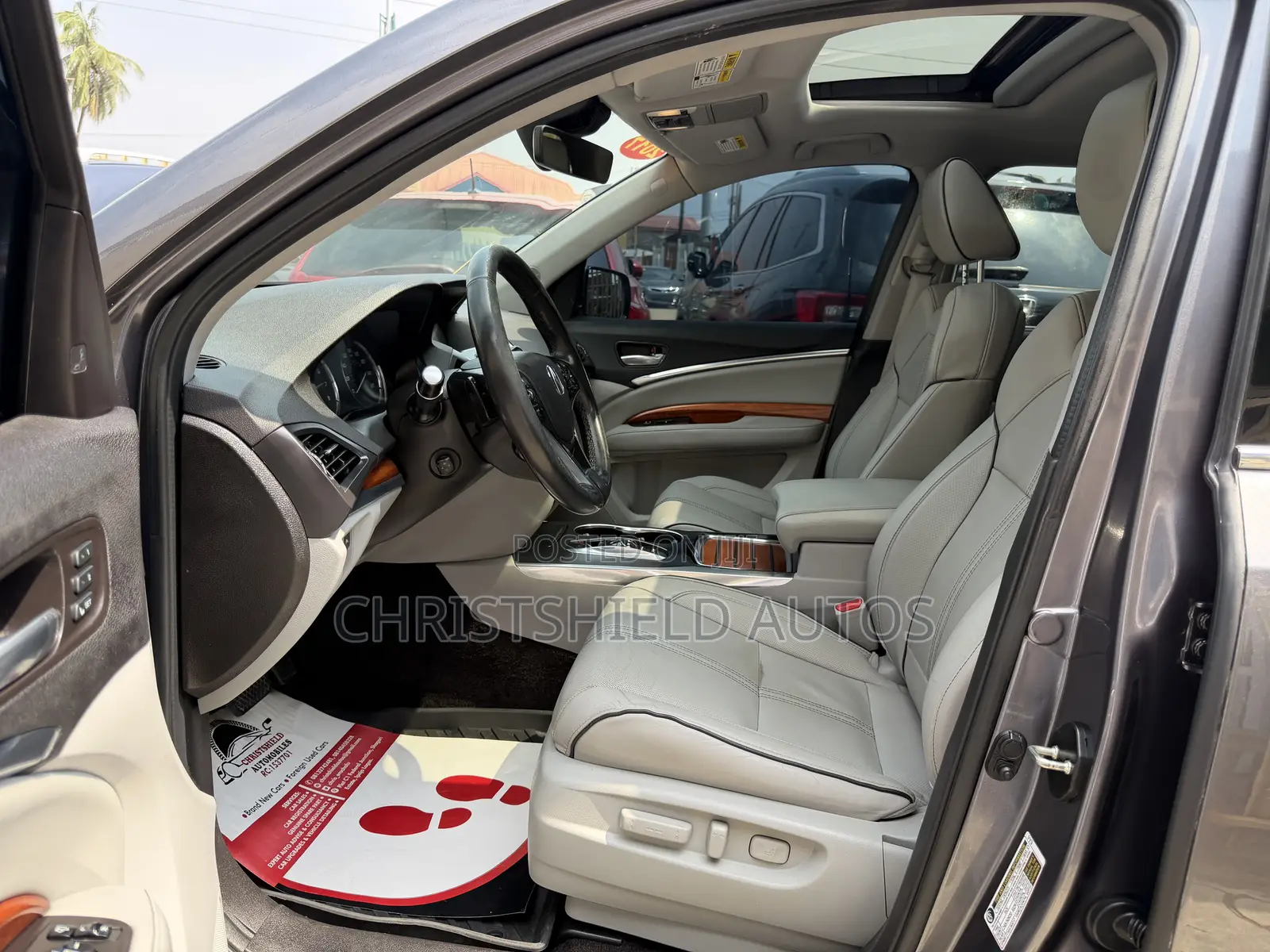 Acura MDX w/Advance Pkg SH-AWD 2017 Gray