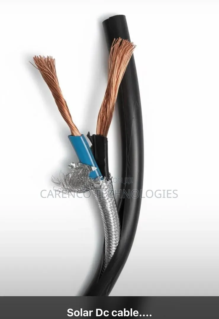 6mm 2xcore Shielded Solar Flexible Cable