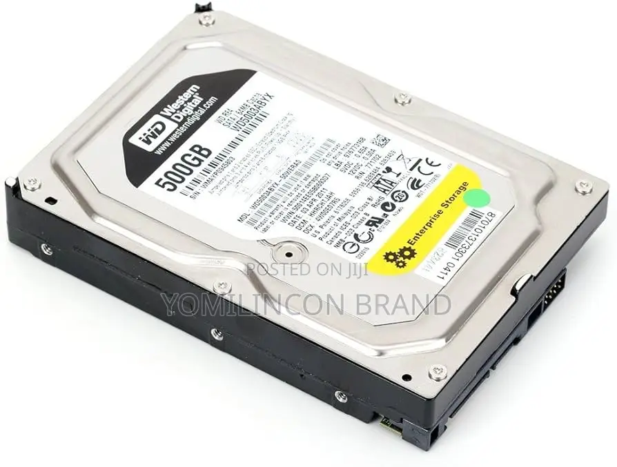 Western Digital 500gb HDD (2.5") Pull/Zero Hr