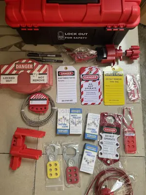 Safety Lotto Lockout Station Kit Set Complete Box