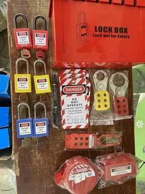 Safety Lotto Lockout Station Kit Set Complete Box