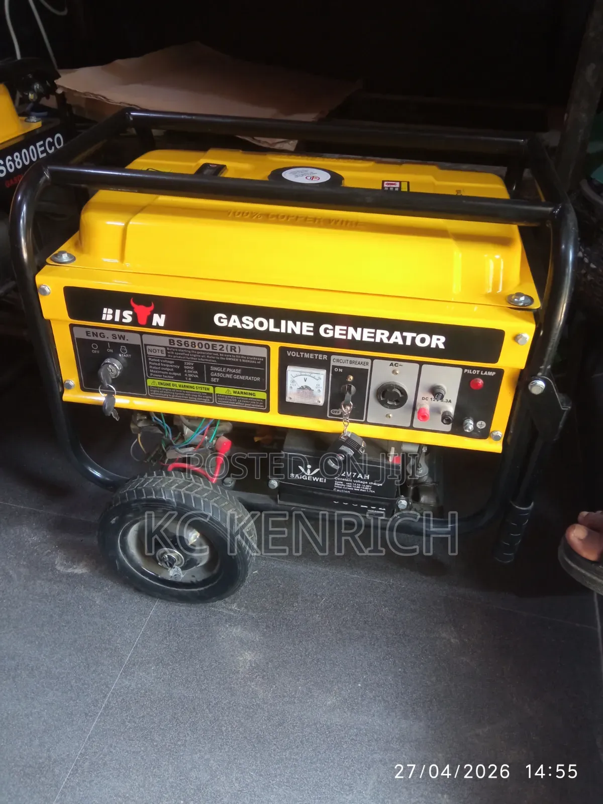 Bison Key Generator With Tyres