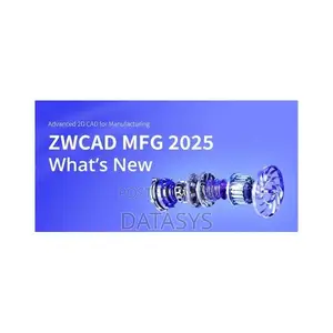 Zwcad MFG 2026 Full Version - Advanced 2d Cad Tool for Manufacturing