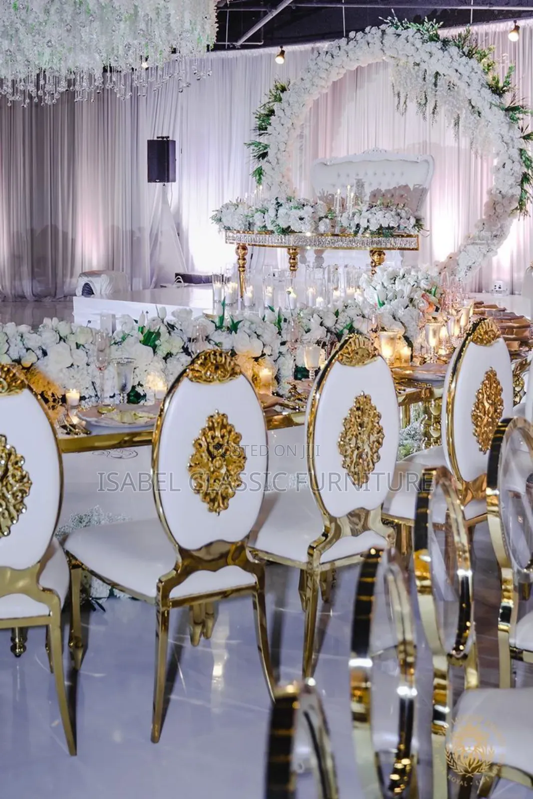 Vip Crown Silver Event Chairs Available Now