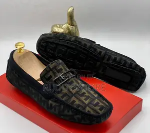 Fendi Men’S O’Lock Loafers