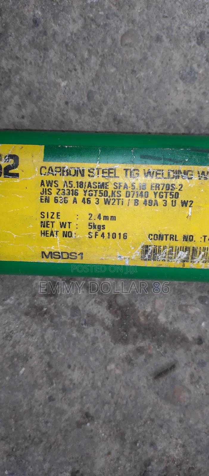 Argon Steel Welding Rod