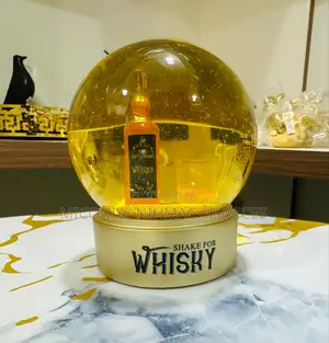 Luxury Whiskey Globe Decorative Piece
