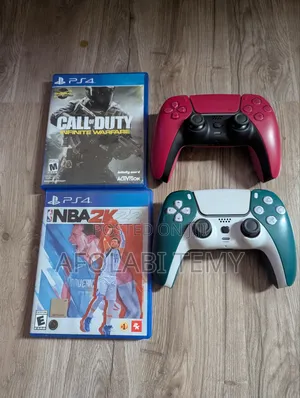 Ps4 Game Disc With 2dual Shock Pad